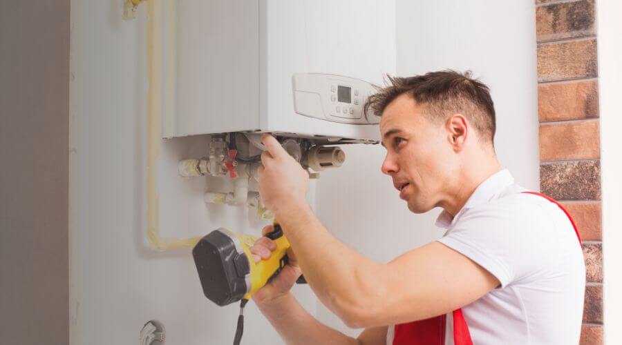 Local tankless water heater installation in Concord, NH